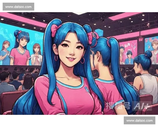 打破次元壁！虚拟偶像化身电竞主持人，科技感拉满